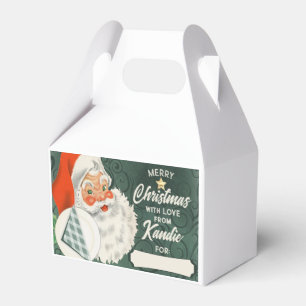Christmas holiday personalized cookie treat box