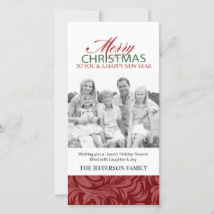 Christmas Holiday Photo Card