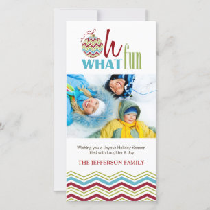 Christmas Holiday Photo Card