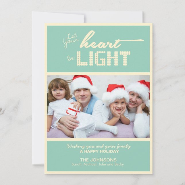Christmas Holiday Photo Cards (Front)