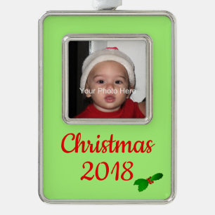Christmas Holiday Photo Ornament