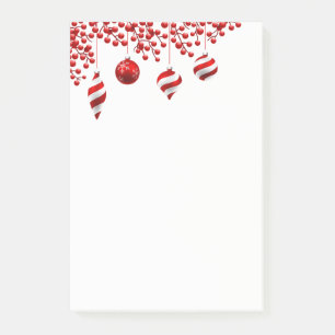 Christmas Holiday Post It Notes