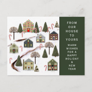 Christmas Holiday Postcard