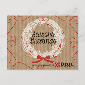Christmas Holiday Postcard