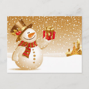 Christmas Holiday Postcard