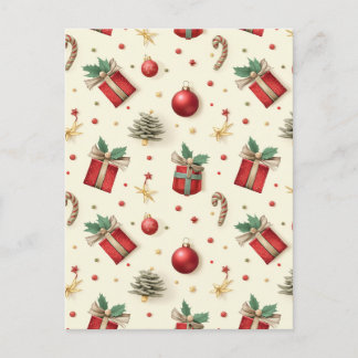 Christmas Holiday Postcard