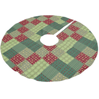 Christmas Holiday Quilt Pattern Tree Skirt