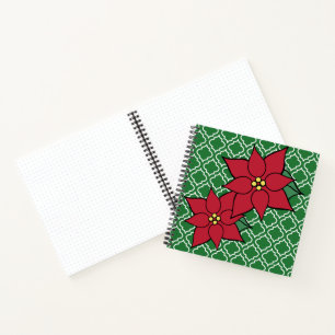 Christmas Holiday Recipe Cookbook Gift Notebook