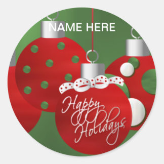 CHRISTMAS Holiday SEAL Personalise