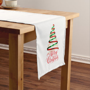 Christmas Holiday Short Table Runner