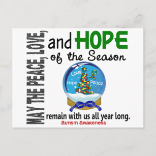 Autism Christmas Card 2022 Autism Christmas Cards | Zazzle Uk