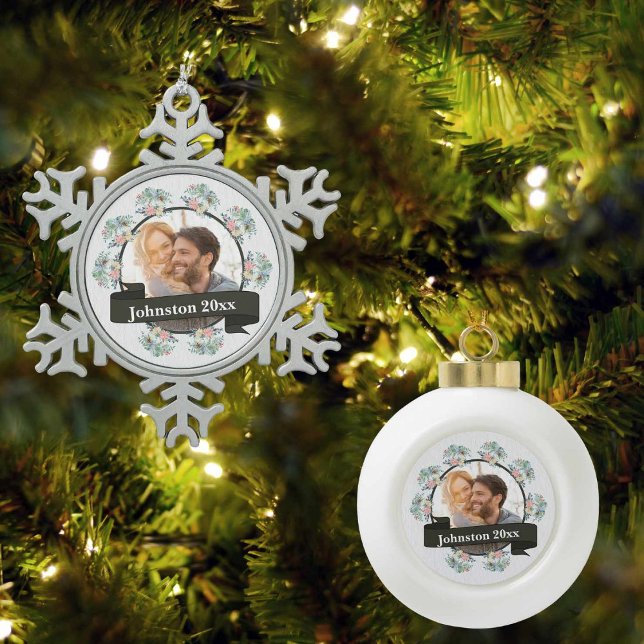 Christmas Holiday Snowflake Pewter Christmas Ornament (Creator Uploaded)