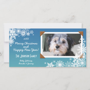 Christmas Holiday Snowflake Photo