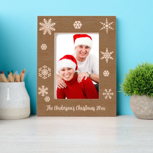 Christmas Holiday Snowflakes Winter Border Etched Frames (Creator Uploaded)