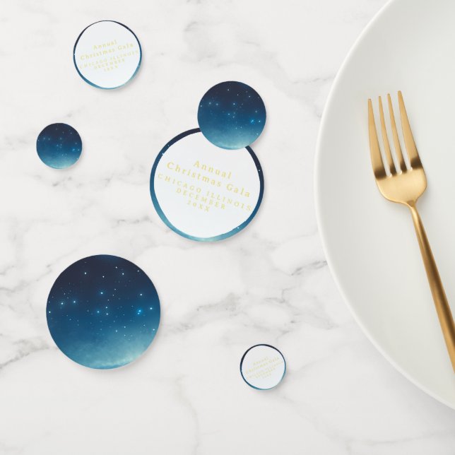 Christmas Holiday Stars Table Confetti (Group)