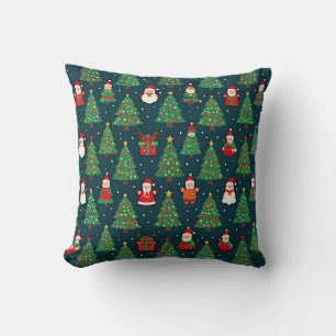 Christmas Holiday Theme Cushion