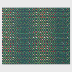 Christmas Holiday Theme Wrapping Paper