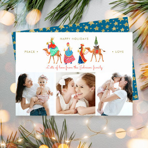 Christmas Holiday   Three Kings   3 Photos Card