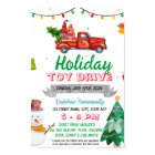 Christmas Holiday Toy Drive event template