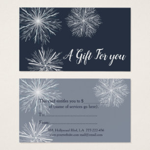 Christmas/holiday watercolor snowflakes