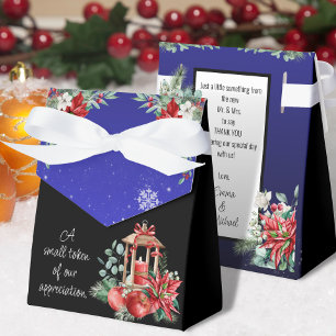 Christmas Holiday Wedding Favour Box