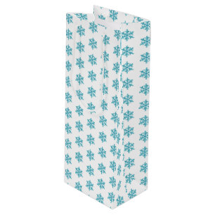 Christmas Holiday Wine Gift Bag