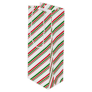 Christmas Holiday Wine Gift Bag