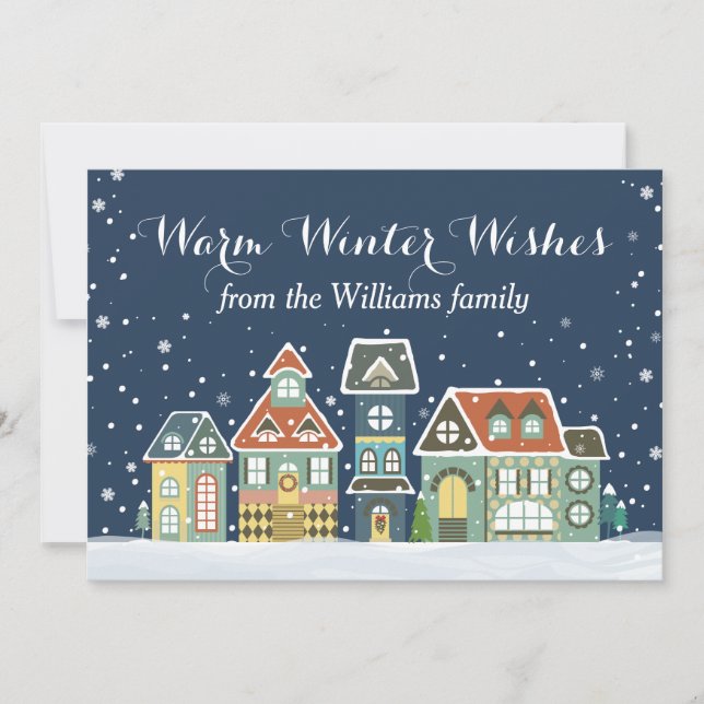 Christmas Holiday Winter Village (Front)