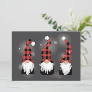 Christmas Holiday Xmas Funny Winter Gnome Lover Card