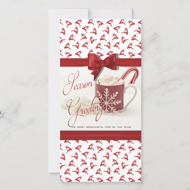 Christmas Holidays, Best Time of the Year Holiday Card (Front)