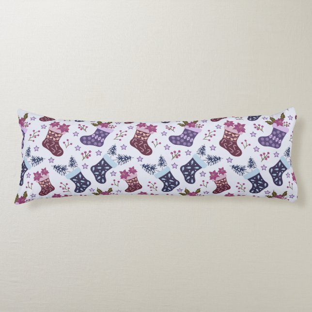 Christmas holidays body cushion (Front)