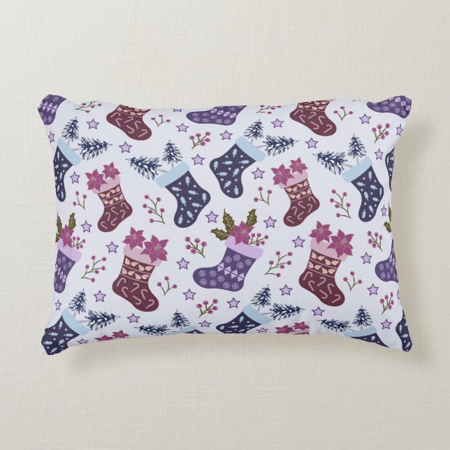 Christmas holidays decorative cushion (Front)