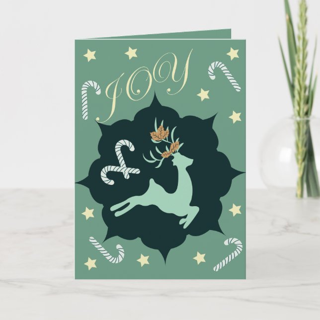 Christmas holidays holiday card (Front)