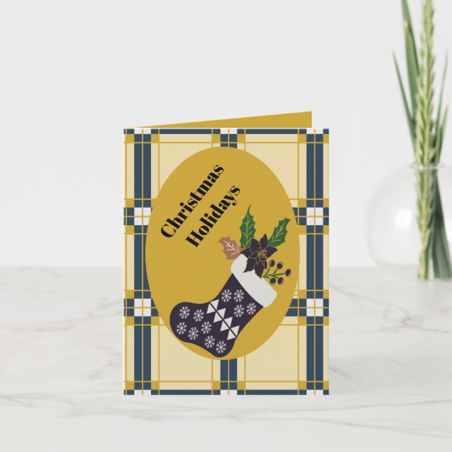 Christmas Holidays Holiday Card (Front)