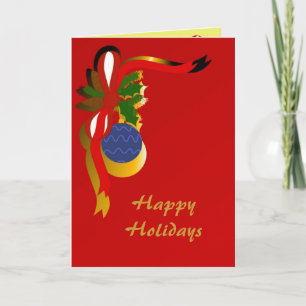 Christmas Holidays Holiday Card