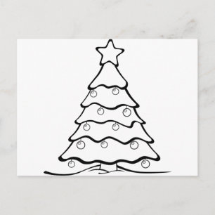 Christmas, holidays, joy, green colours, tree deco holiday postcard