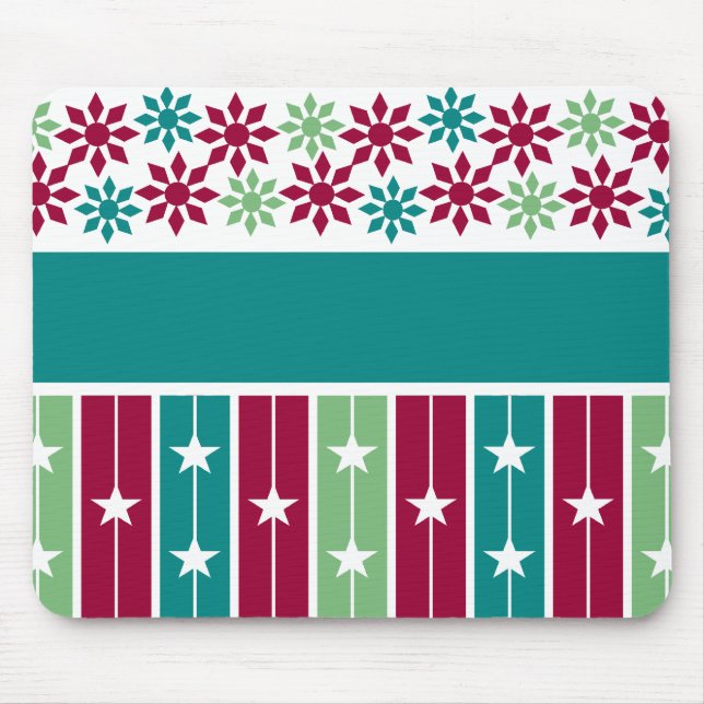 Christmas / Holidays mousepad, customize Mouse Mat (Front)