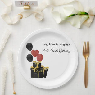 CHristmas Holidays Paper Plate