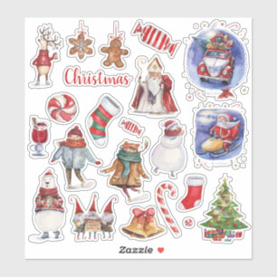 Christmas Holidays Vintage Kids Bullet Journal
