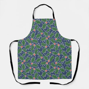 Christmas Holly Apron