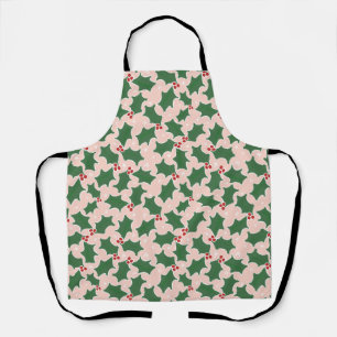Christmas Holly Apron