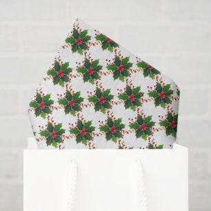 Christmas Holly Berry Tissue Paper