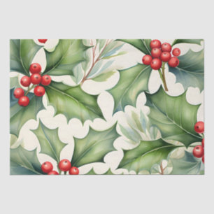 Christmas Holly Berry Tissue Paper
