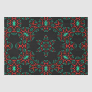 Christmas Holly Green Tissue Paper