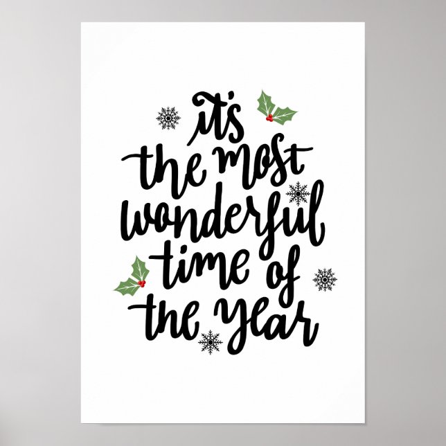 Christmas Holly - holiday decorations (Front)