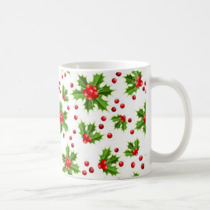 Christmas Holly Mug