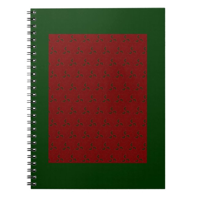Christmas Holly Notebook (Front)