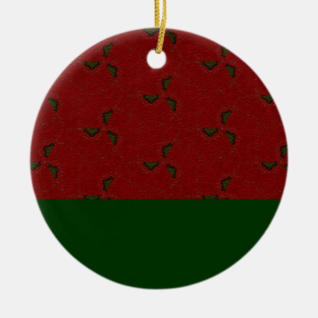 Christmas Holly Ornament (Front)