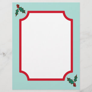 Christmas Holly Paper