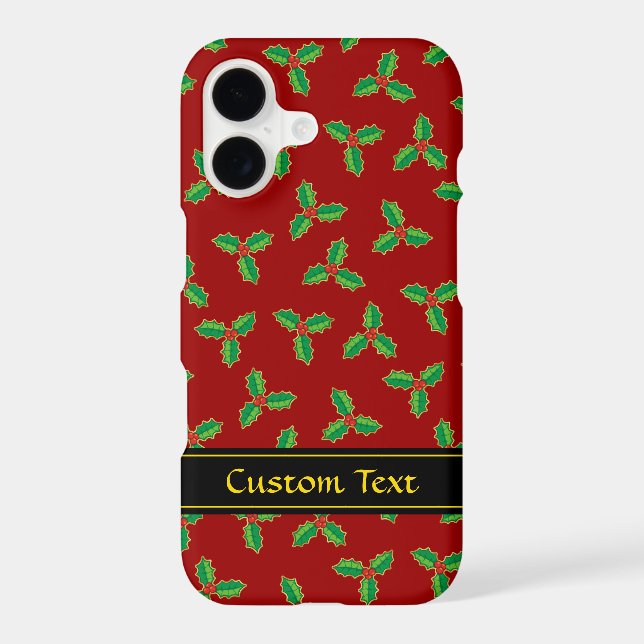 Christmas Holly Pattern (Back)